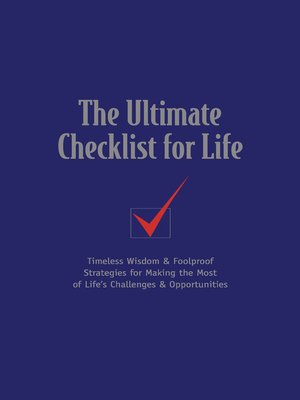 cover image of The Ultimate Checklist for Life